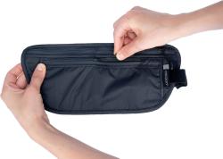 Cocoon ledvinka Travel Waist Wallet RFID phantom black