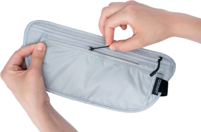 Cocoon Travel Waist Wallet RFID Star Grey bezpečnostní ledvinka