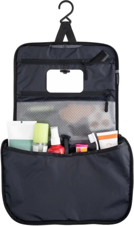 Cocoon Toiletry Kit Allrounder L Phantom Black lehká závěsná toaletní taška