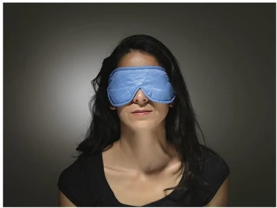 Cocoon oční maska Eye Shades light blue s ucpávkami