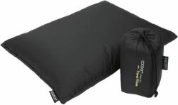 Cocoon páperový vankúš Down Travel Pillow L black