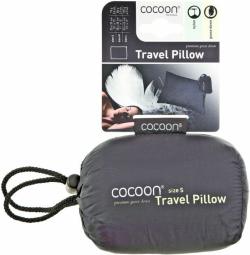 Cocoon péřový polštář Down Travel Pillow S light blue