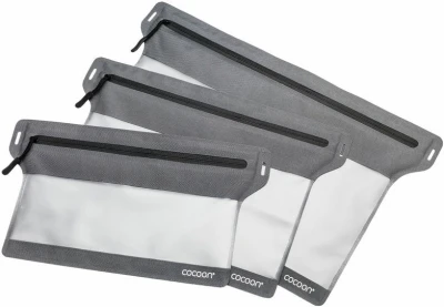 Cocoon Zippered Flat Document Bag black S voděodolné pouzdro na dokumenty
