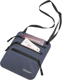 Cocoon skrytá kapsa Secret Neck Wallet navy/yellow