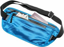 Cocoon skrytá ledvinka Secret Waist Wallet Silk blue lagoon