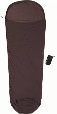 Cocoon Glow Thermolite hnědá spacáková přikrývka tvaru mumie