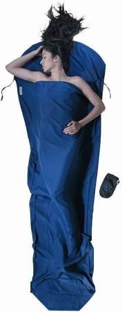 Cocoon Twilight Blue mikrovláknová spacáková přikrývka tvaru mumie