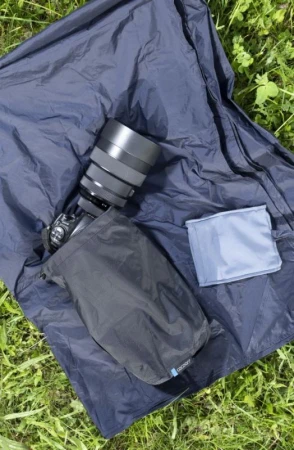 Cocoon úložný vak Pillow Stuff Sack M phantom black/light blue