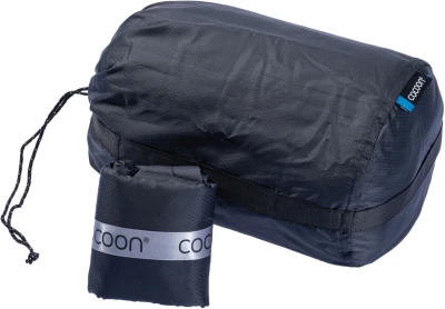 Cocoon Pillow Stuff Sack S phantom black/light blue úložný vak