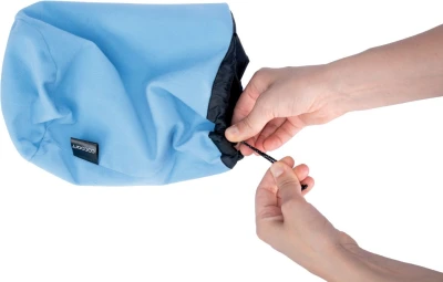 Cocoon Pillow Stuff Sack S phantom black/light blue úložný vak