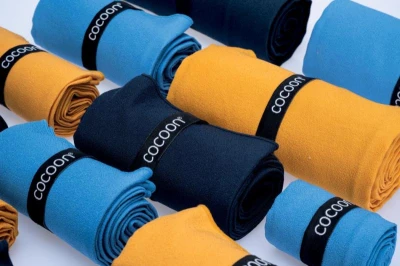 Cocoon ultralehký ručník Microfiber Towel Hyperlight M lagoon bl