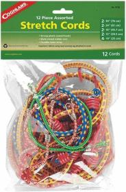 Coghlans Ltd. Coghlans gumové lana 12 Assorted Stretch Cords