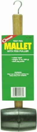 Coghlans gumová palice Tent Peg Mallet Coghlans gumová palice Tent Peg Mallet
