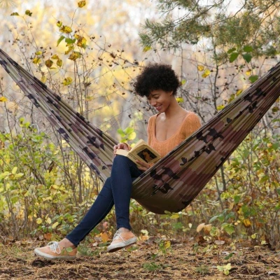 Coghlans Single Camo Parachute Hammock hamaka