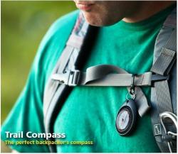 Coghlans kompas s karabinou Trail Compass