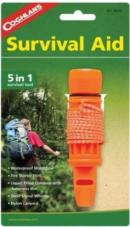 Coghlans nouzová sada Survival Aid 5 v 1