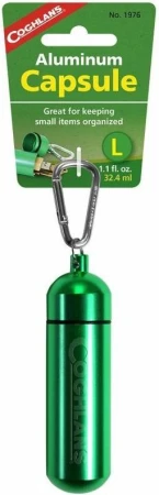 Coghlans pouzdro Aluminium Capsule Large Green