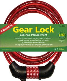 Coghlans zámek s lankem Gear Lock