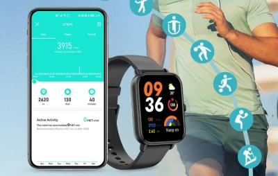 Colmi P81 Smartwatch (Black)