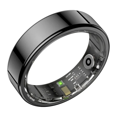 Colmi RING 2 černý velikost 11 chytrý prsten