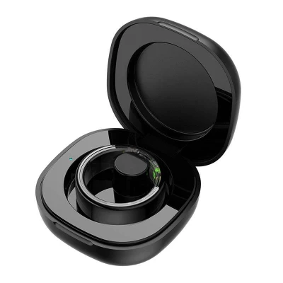 Colmi R03 21.3MM 12 černý chytrý prsten