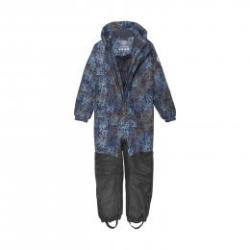 Color Kids Coverall - AOP stone blue 2023