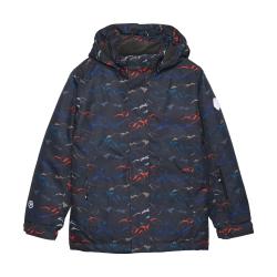 Color Kids Ski Jacket - AOP phantom 2023 COLOR KIDS