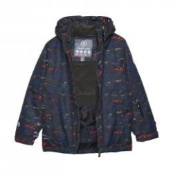 Color Kids Ski Jacket - AOP phantom 2023 COLOR KIDS