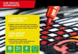 Colorvelvet Sametový obrázek Balón 47x35cm