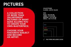 Colorvelvet Sametový obrázek Hudba 47x35cm