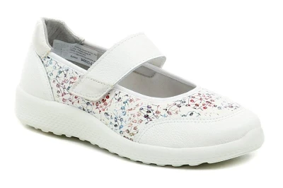 Comfortabel 940523-03 bílé dámské zdravotní boty šíře K