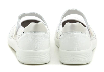 Comfortabel 940523-03 bílé dámské zdravotní boty šíře K