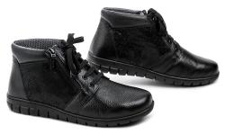 Comfortabel 990683-01 černé dámské zdravotní boty šíře K