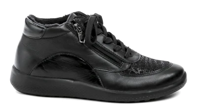 Comfortabel 990723-01 černé dámské zimní zdravotní boty šíře K