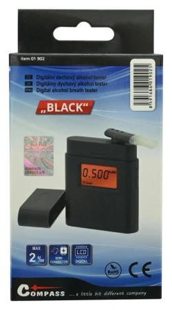 Compass Alkohol tester BLACK, digitální