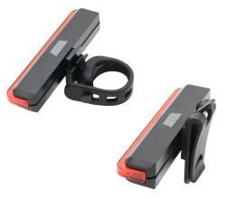 Compass Bike Cyklosvětlo zadní COB LED 60lm červené 4 funkce