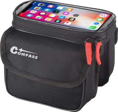 Compass Bike Cyklotaška nad rám oboustranná + PHONE 6,7" Compass Bike Cyklotaška nad rám oboustranná + PHONE 6,7"