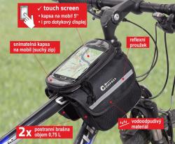 Compass Bike Cyklotaška nad rám oboustranná + PHONE