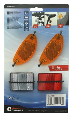Compass Bike Odrazky sada 4ks