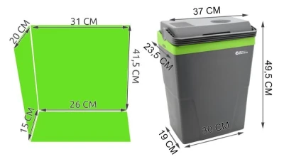 Compass Chladící box 22l 230V/12V ECO