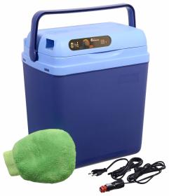 Compass Chladící box 25litrů BLUE 230/12V displej s teplotou