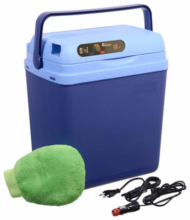Compass Chladící box 25litrů BLUE 230/12V displej s teplotou