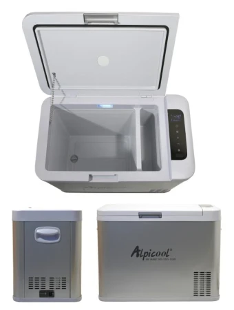 Compass Chladící box SILVER FROST kompresor 35l 230/24/12V -20°C APP (VÝPRODEJ)