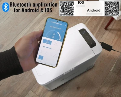 Compass Chladící box SILVER FROST kompresor 35l 230/24/12V -20°C APP (VÝPRODEJ)
