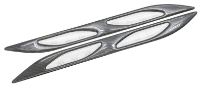 Compass Chránič dveří samolepící DAGGER stříbrný 2ks