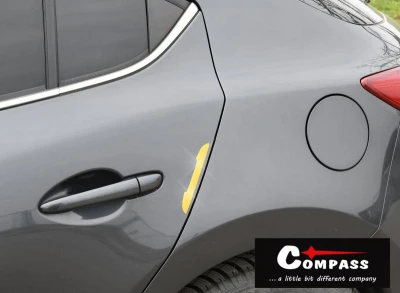 Compass Chránič dverí samolepiaci DELTA žltý 4ks