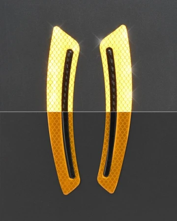 Compass Chránič dveří samolepící SWORD žlutý 2ks