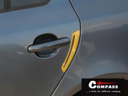 Compass Chránič dveří samolepící SWORD žlutý 2ks