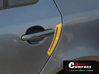 Compass Chránič dveří samolepící SWORD žlutý 2ks