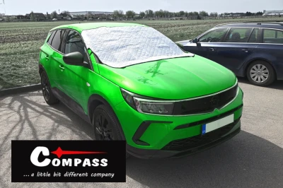 Compass Clona ICY na čelní sklo 145 x 115cm